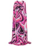 Emilio Pucci Printed Silk-blend Gown