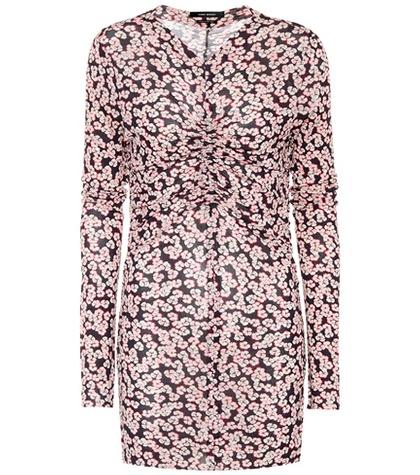 Roger Vivier Miston Floral-printed Dress