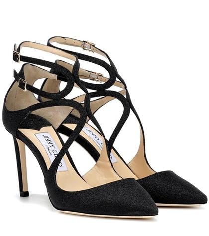 Jimmy Choo Lancer 85 Leather Pumps