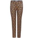 Prada Jacquard Cropped Trousers