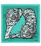 Prada Tiger Print Silk Scarf