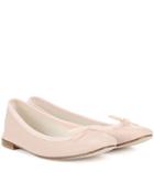 Veronica Beard Cendrillon Leather Ballerinas