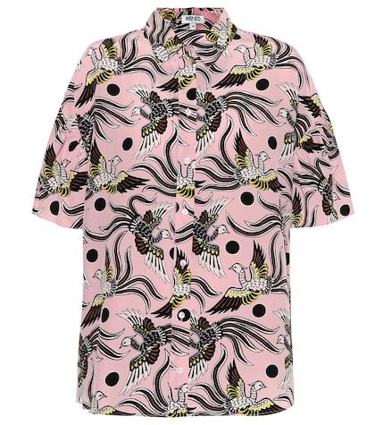 Kenzo Printed Silk Shirt