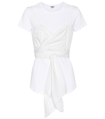 A.p.c. Stretch-cotton Top