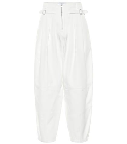 Givenchy High-waisted Cotton Pants