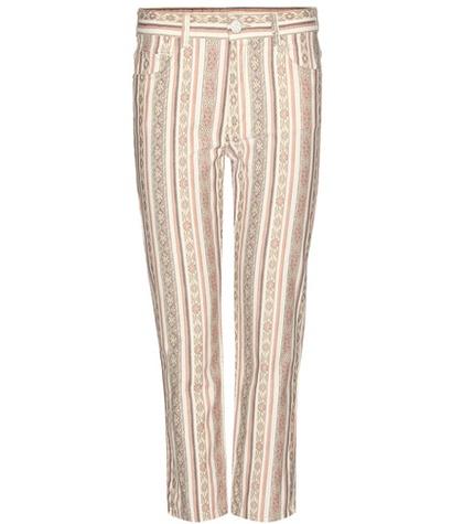 Sophie Hulme Nahi Printed Cropped Trousers