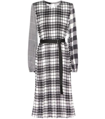 Calvin Klein Collection Jelly Printed Silk-satin Dress