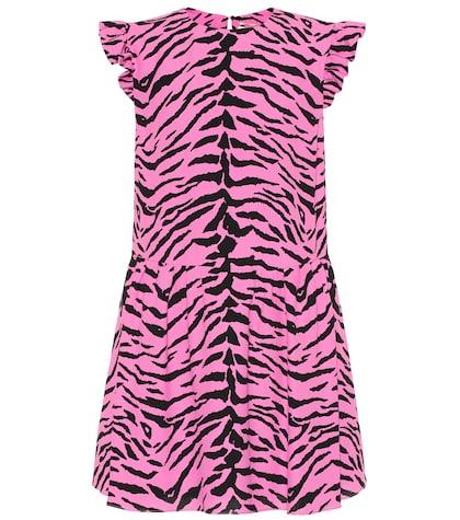 Nicholas Kirkwood Zebra-print Crêpe Minidress