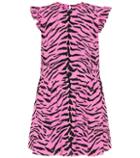 Nicholas Kirkwood Zebra-print Crêpe Minidress