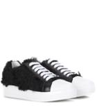 Dorothee Schumacher Faux Fur Sneakers
