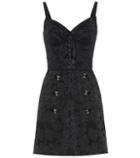 Dolce & Gabbana Embellished Jacquard Minidress