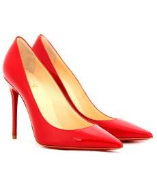 Christian Louboutin Decollete 554 100 Patent Leather Pumps