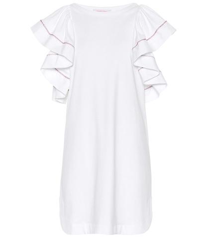 See By Chlo Ruffled Cotton Dress