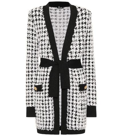 Balmain Houndstooth Cardigan