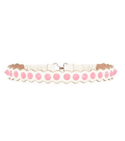 Burberry Embellished Leather Belt