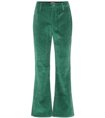 Kayu Cropped High-rise Flared Pants