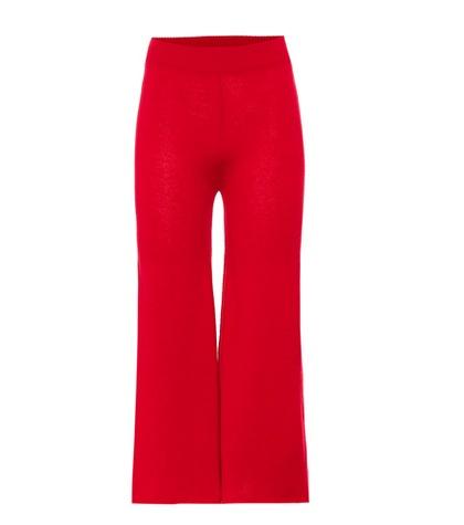 Ryan Roche Cashmere Wide-leg Pants
