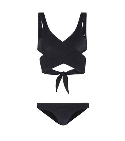 Fendi Marie-louise Crêpe Bikini