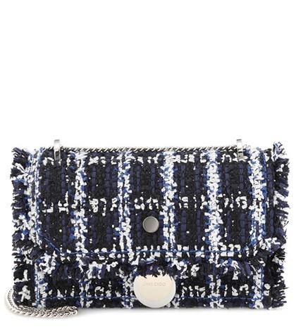 Jimmy Choo Finley Tweed Shoulder Bag