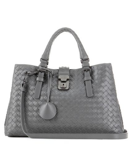 Bottega Veneta Small Roma Intrecciato Leather Tote