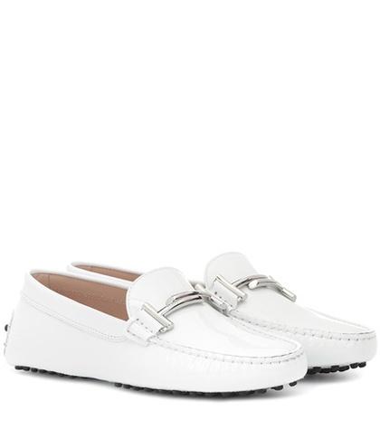 Tod's Gommino Patent Leather Loafers