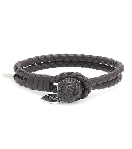 Rokh Knot Intrecciato Leather Bracelet
