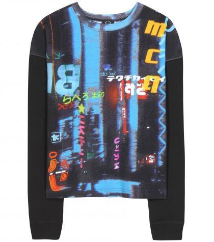 Mcq Alexander Mcqueen Printed Cotton Sweater