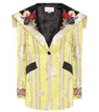 Gucci Embellished Cotton And Silk Jacket