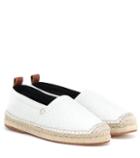 Roksanda Embossed Leather Espadrilles