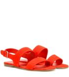 J Brand Loa Suede Sandals
