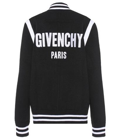 Givenchy Knitted Bomber Jacket