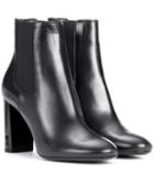 Saint Laurent Babies 95 Leather Ankle Boots