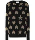 Gucci Hearts And Stars Wool-blend Sweater