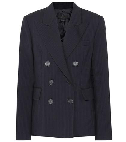 Isabel Marant Helsey Stretch Wool Blazer