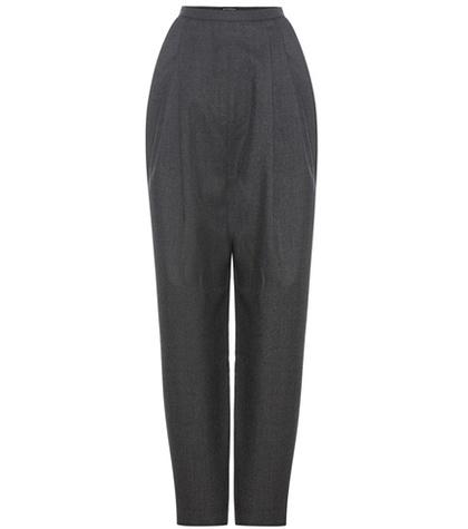 Mary Katrantzou High-waisted Wool Trousers