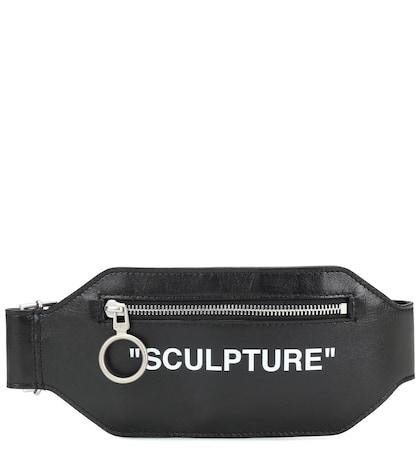 Marysia Printed Leather Leg Bag