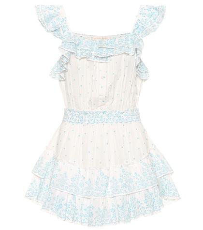 Loveshackfancy Marina Printed Cotton Minidress
