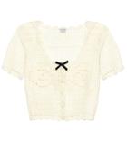 Gucci Crochet Cashmere Cardigan
