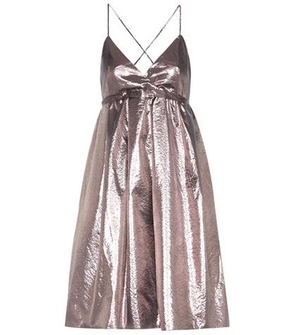 Victoria Victoria Beckham Exclusive To Mytheresa.com – Metallic Dress