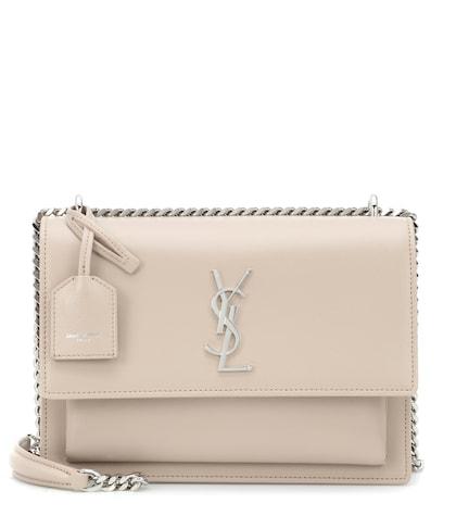 N21 Medium Sunset Leather Shoulder Bag