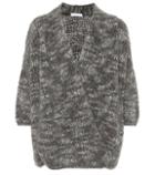Brunello Cucinelli Mohair Cashmere And Silk Cardigan