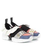 Off-white Embellished Slip-on Sneakers