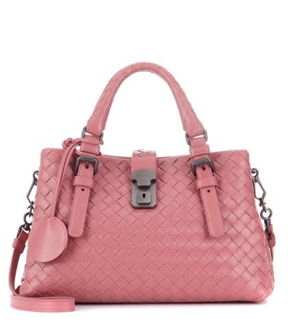 Bottega Veneta Roma Mini Leather Shoulder Bag