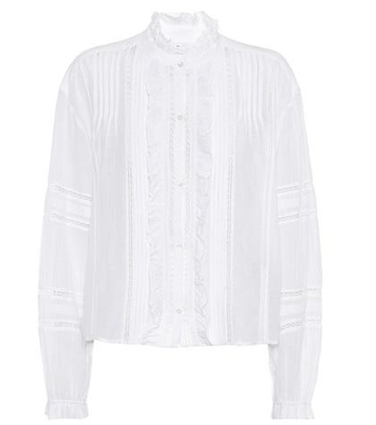 Isabel Marant, Toile Valda Cotton-blend Blouse