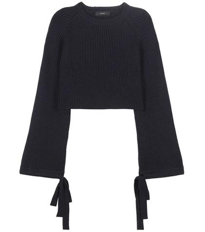 Ellery Merino Wool Cropped Sweater