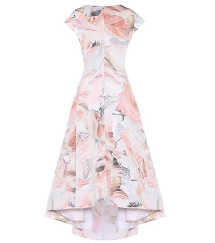 Balenciaga Polarized Printed Gown
