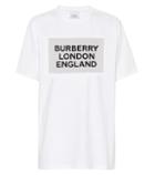 Burberry Printed Stretch Cotton T-shirt
