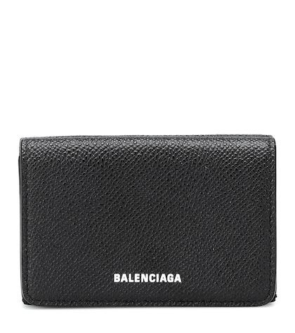 Balenciaga Ville Mini Leather Wallet