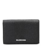 Balenciaga Ville Mini Leather Wallet
