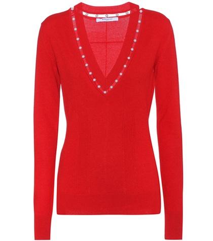 Erdem Wool, Silk And Cashmere Sweater